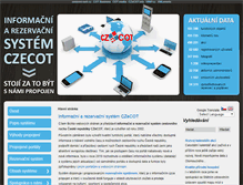 Tablet Screenshot of czecot.info